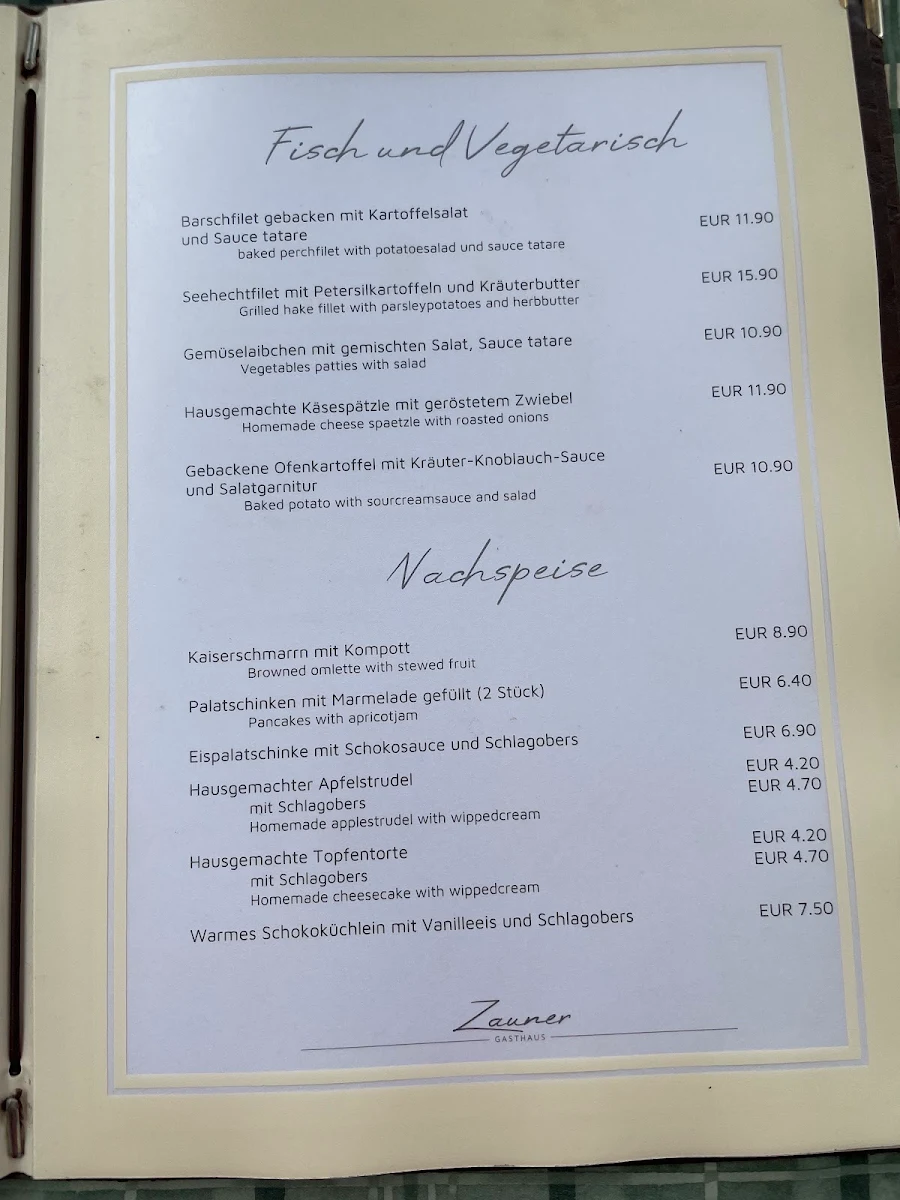 Speisekarte photo 3