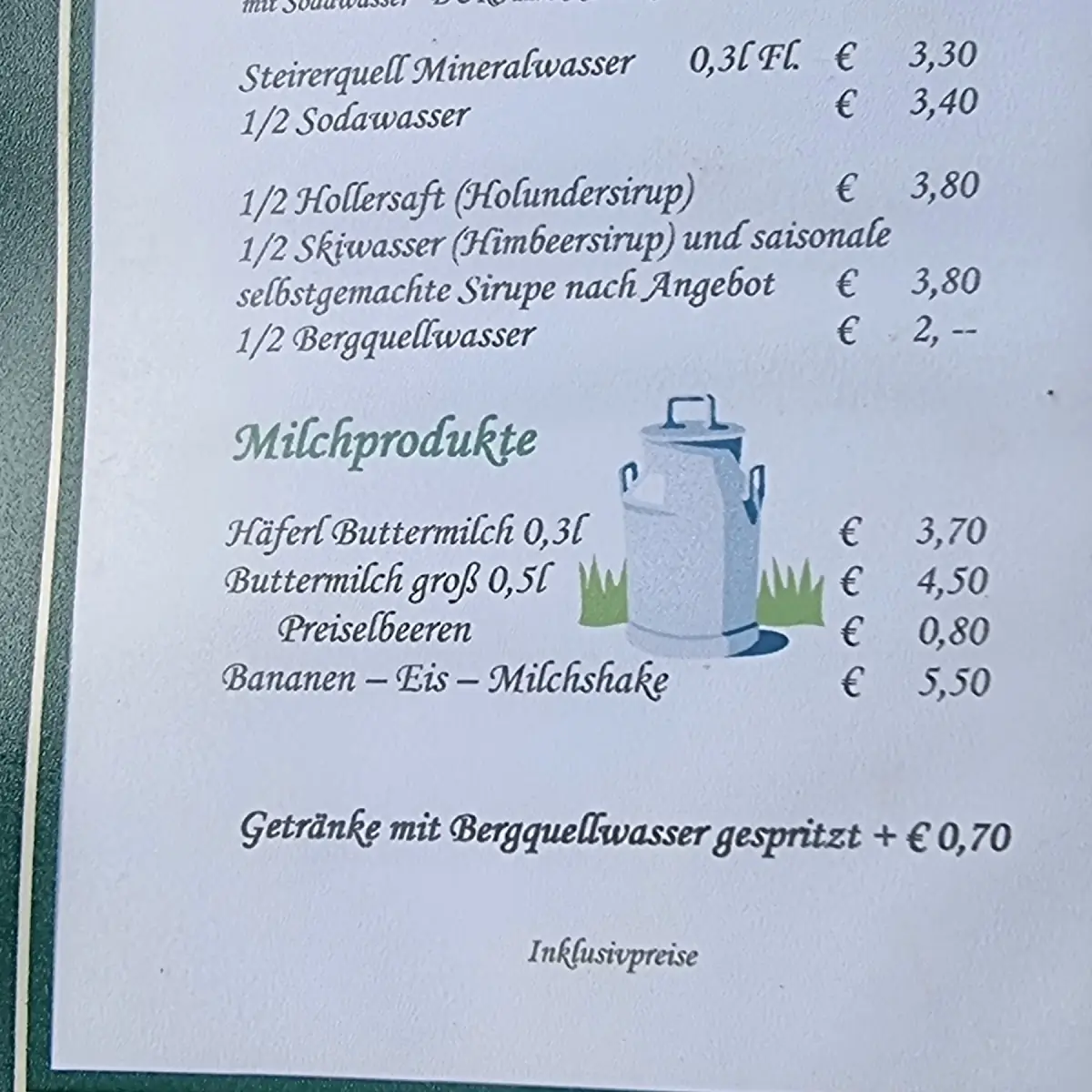 Speisekarte photo 4