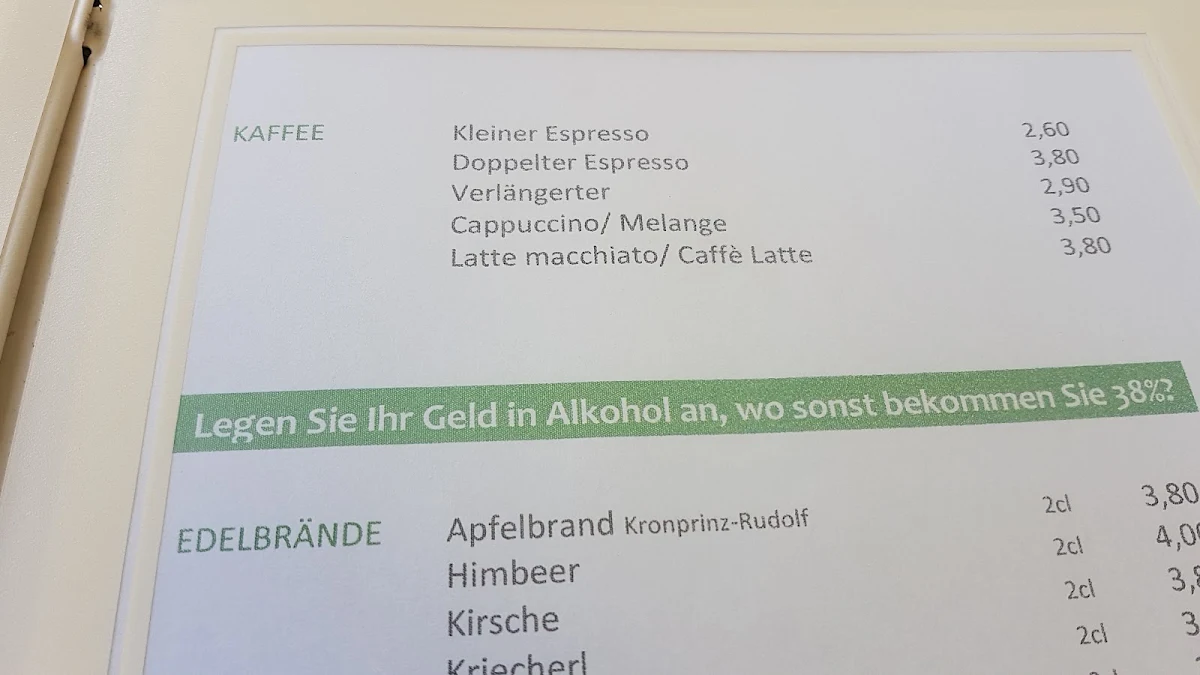 Speisekarte photo 4