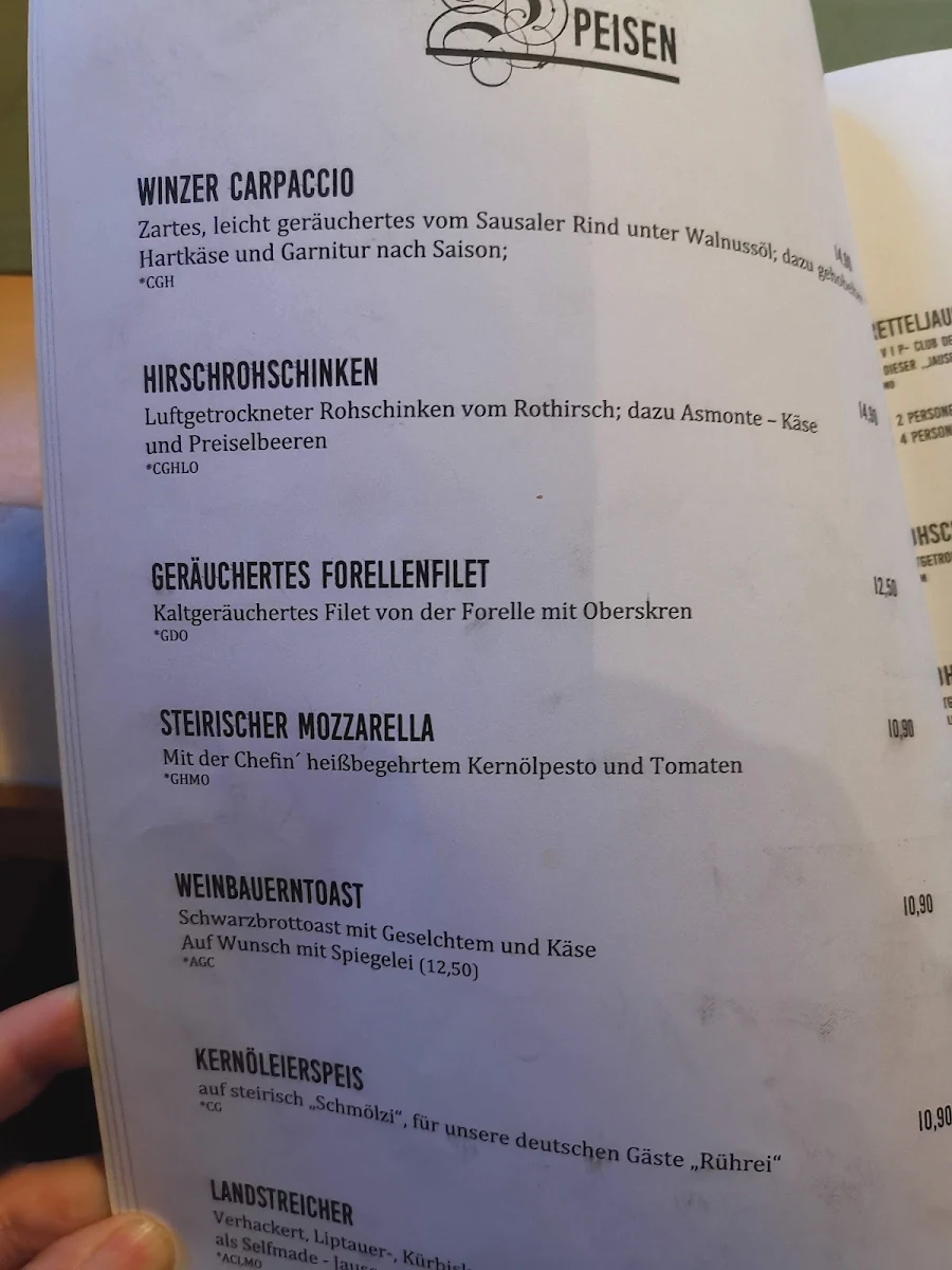 Speisekarte photo 1