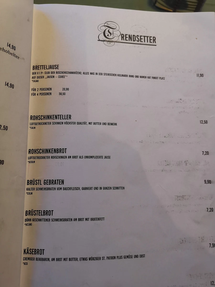 Speisekarte photo 2