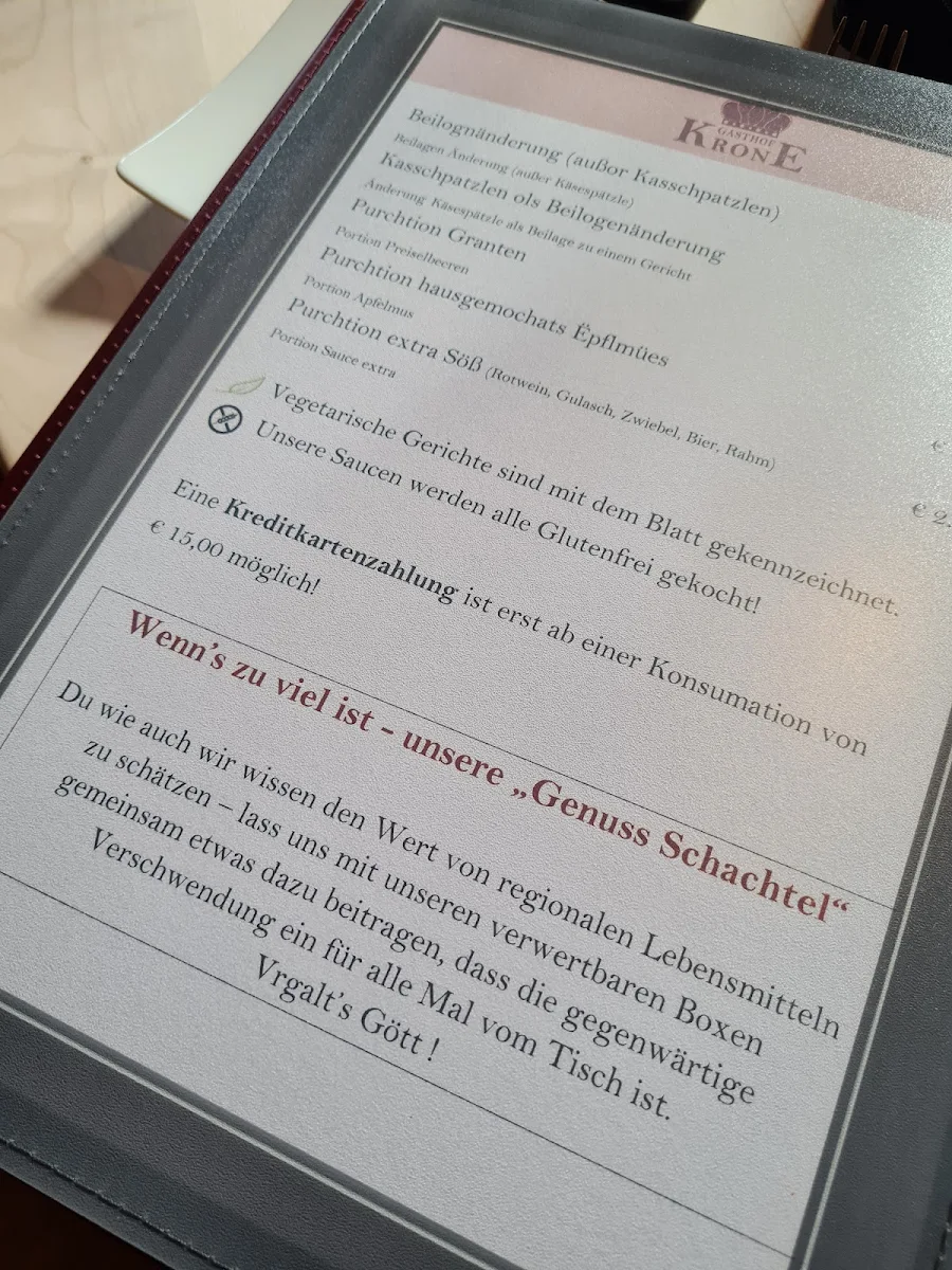 Speisekarte photo 9