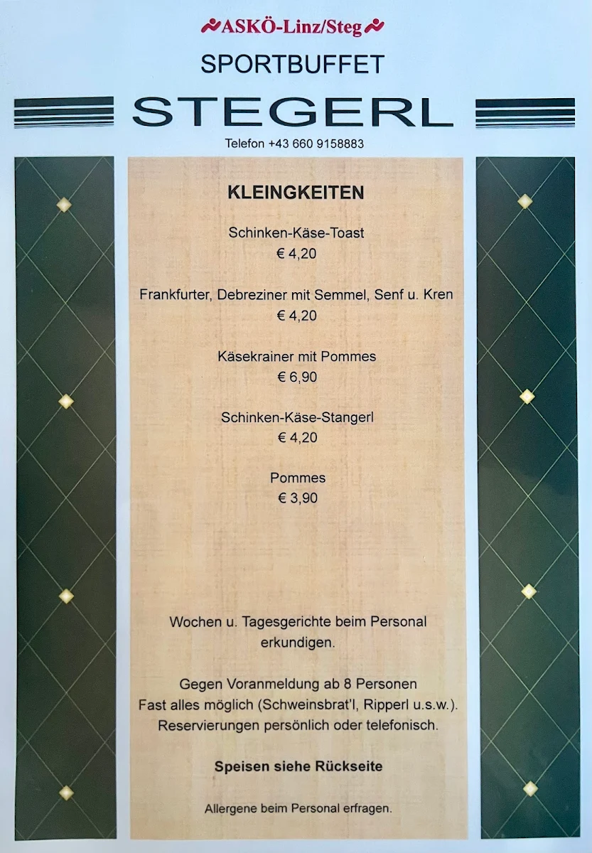 Speisekarte photo 1