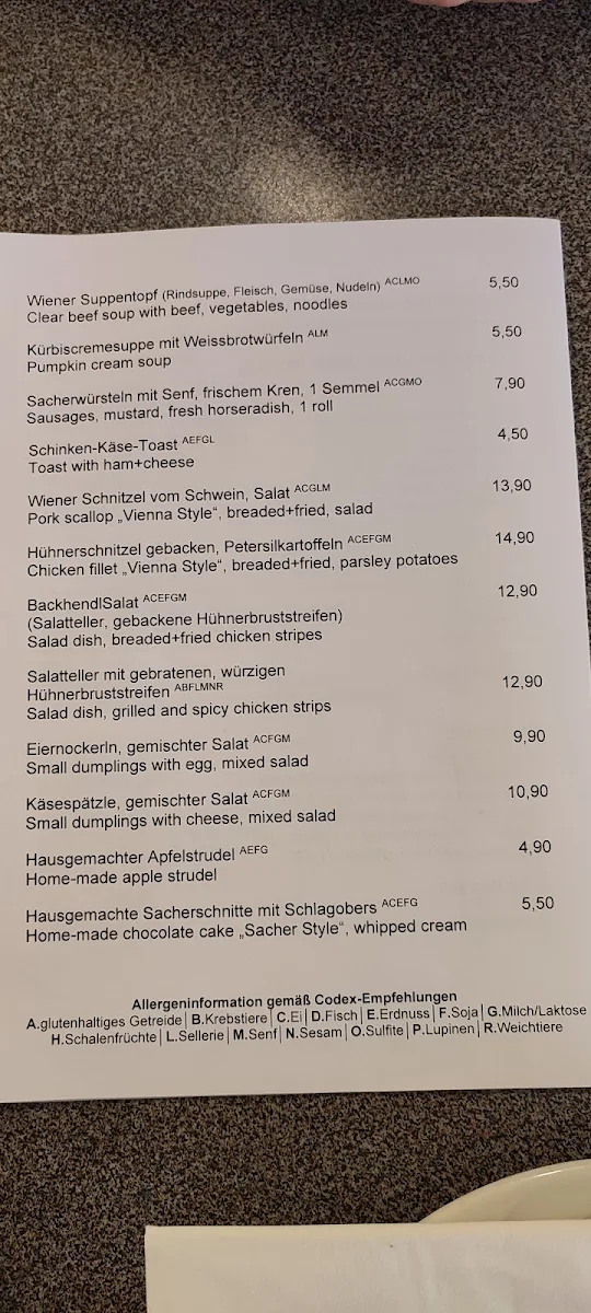 Speisekarte photo 4