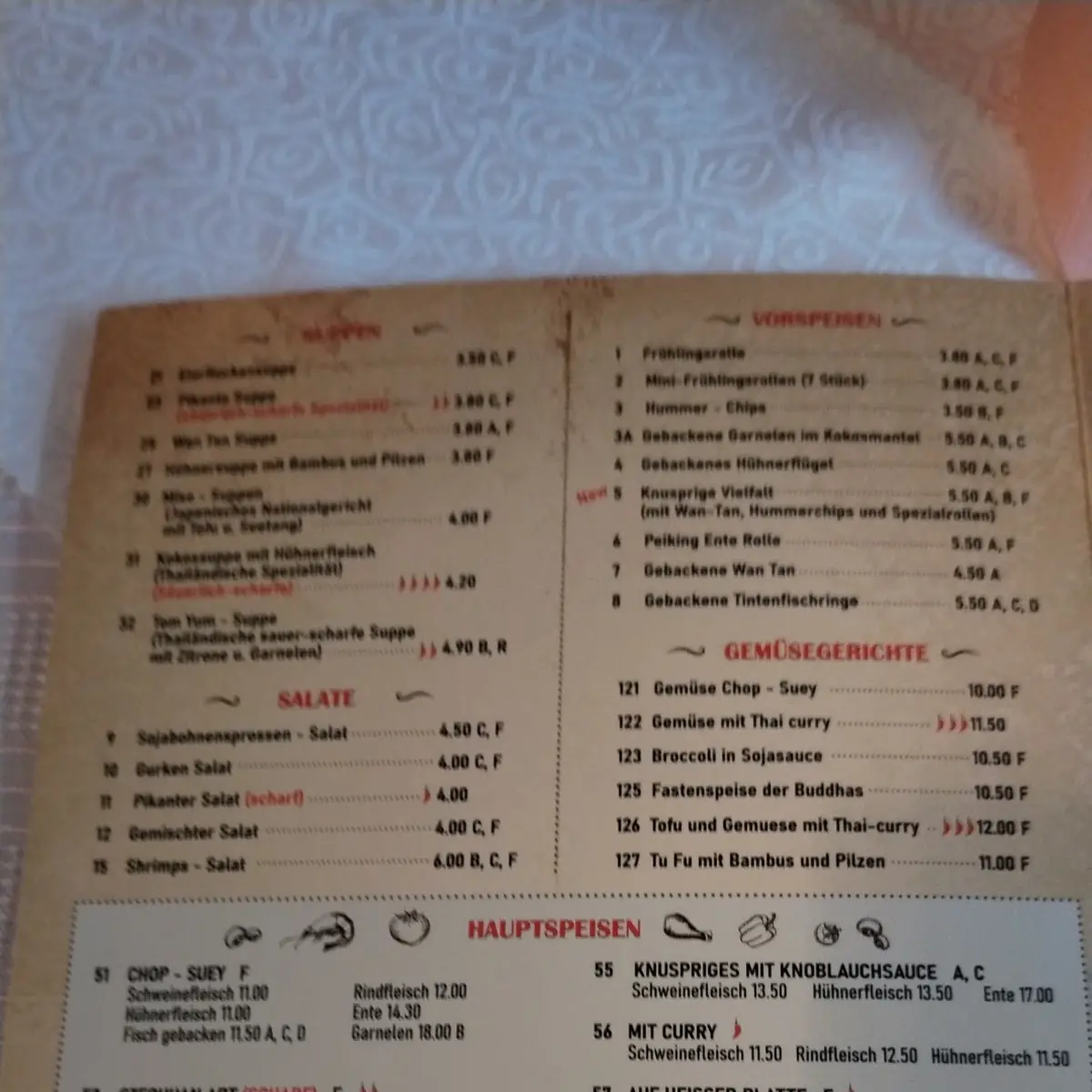 Speisekarte photo 3
