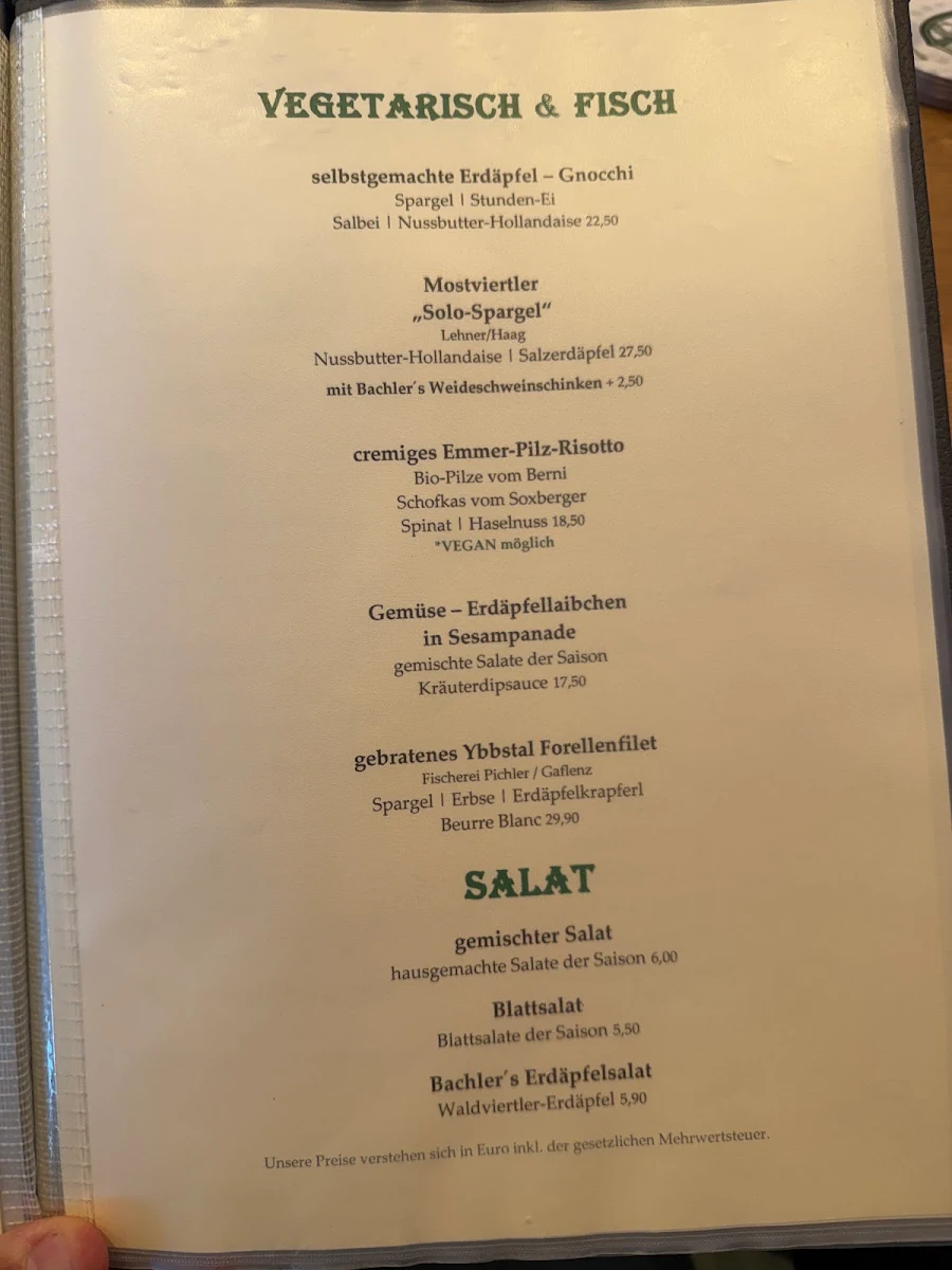 Speisekarte photo 1