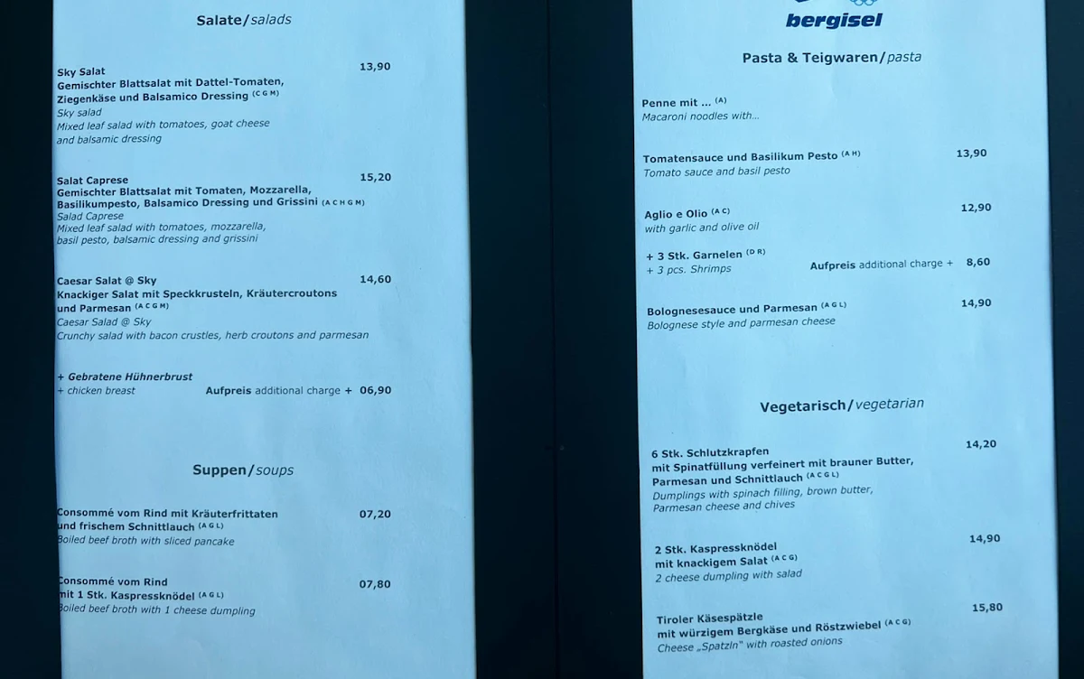 Speisekarte photo 6