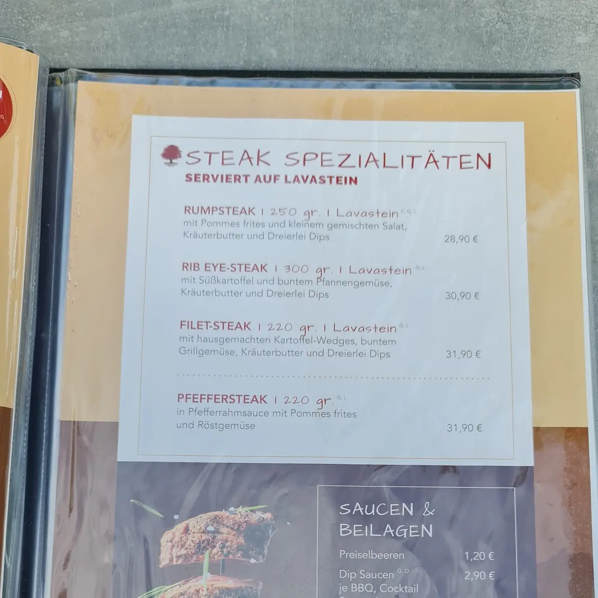 Speisekarte photo 4