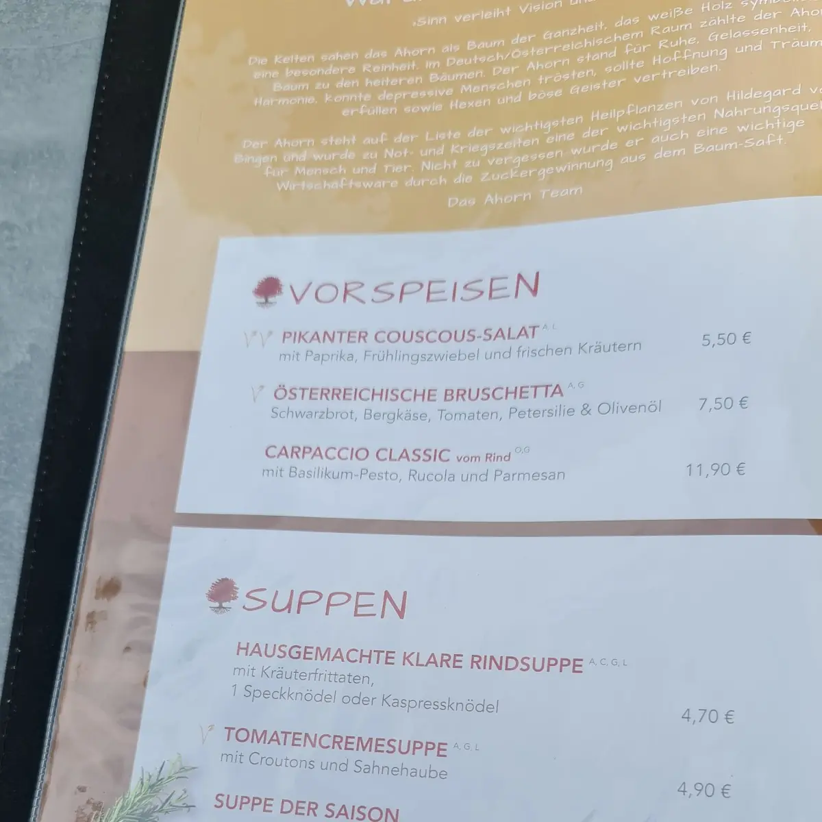 Speisekarte photo 8