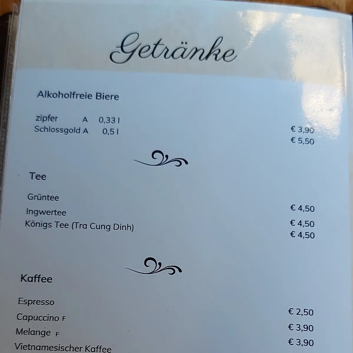 Speisekarte photo 10
