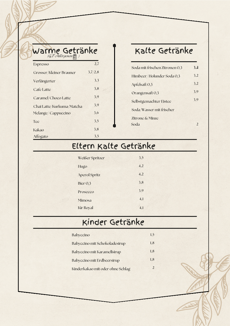 Speisekarte photo 2
