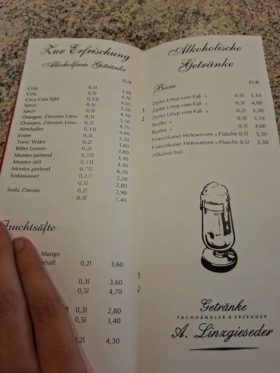 Speisekarte photo 1
