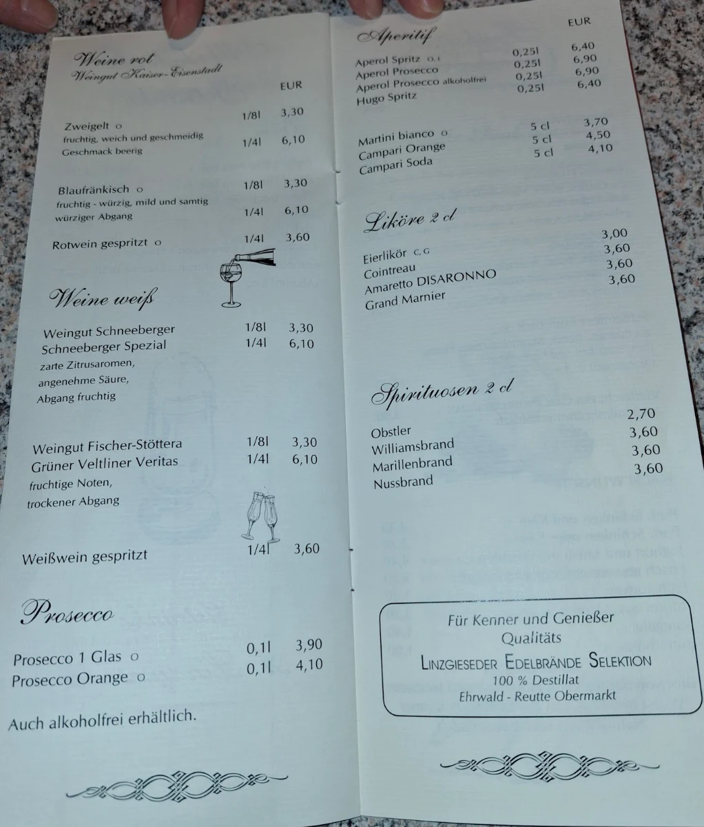 Speisekarte photo 2