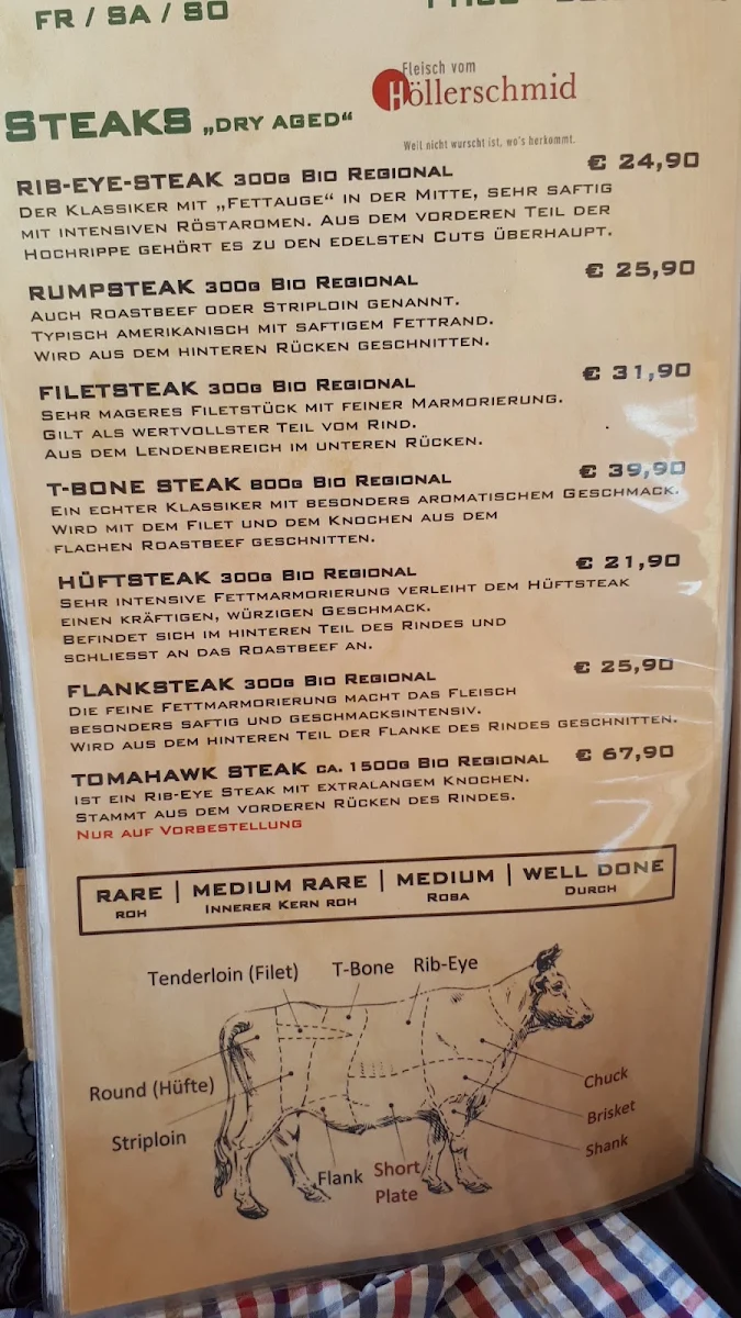 Speisekarte photo 2