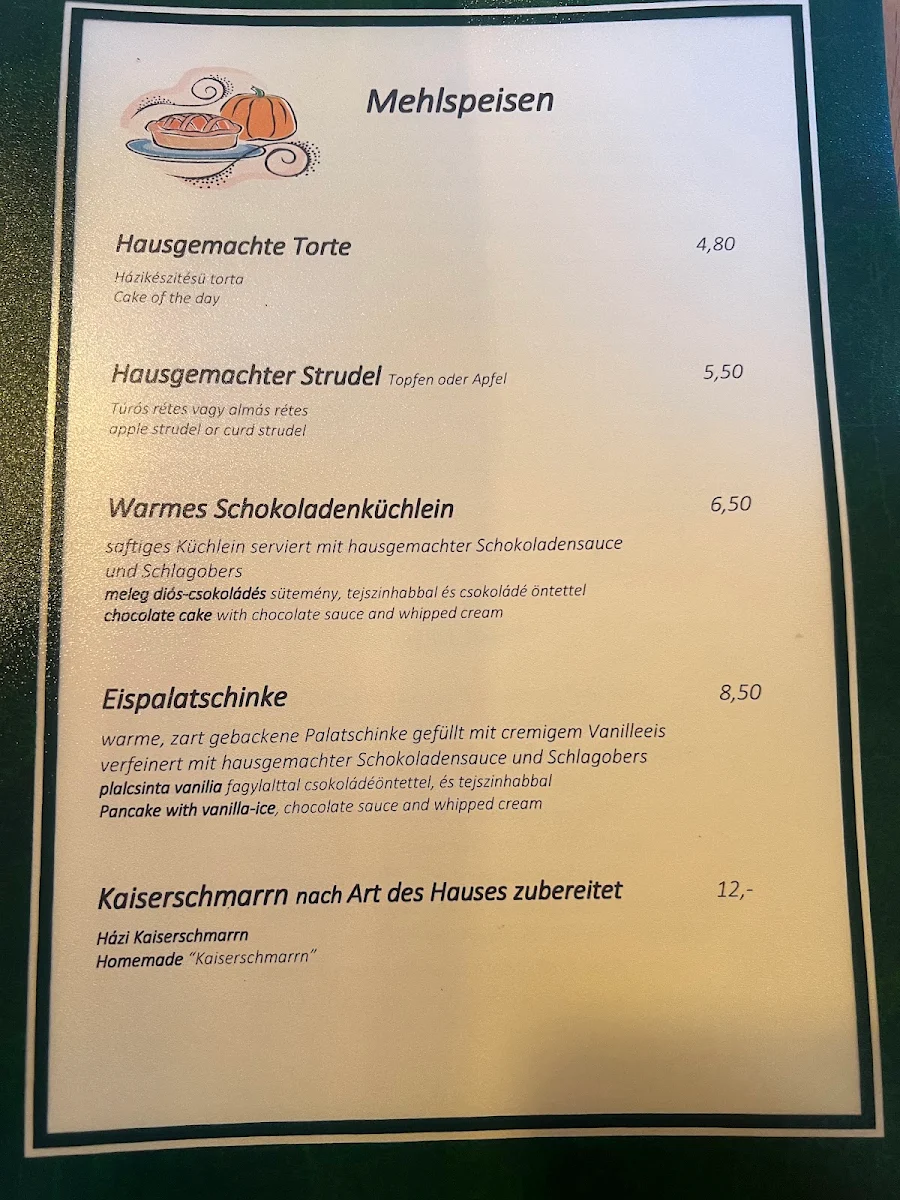 Speisekarte photo 1