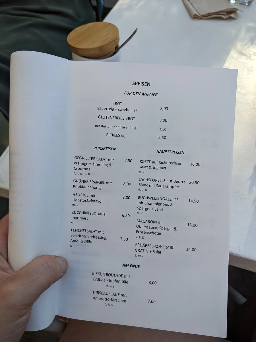 Speisekarte photo 3