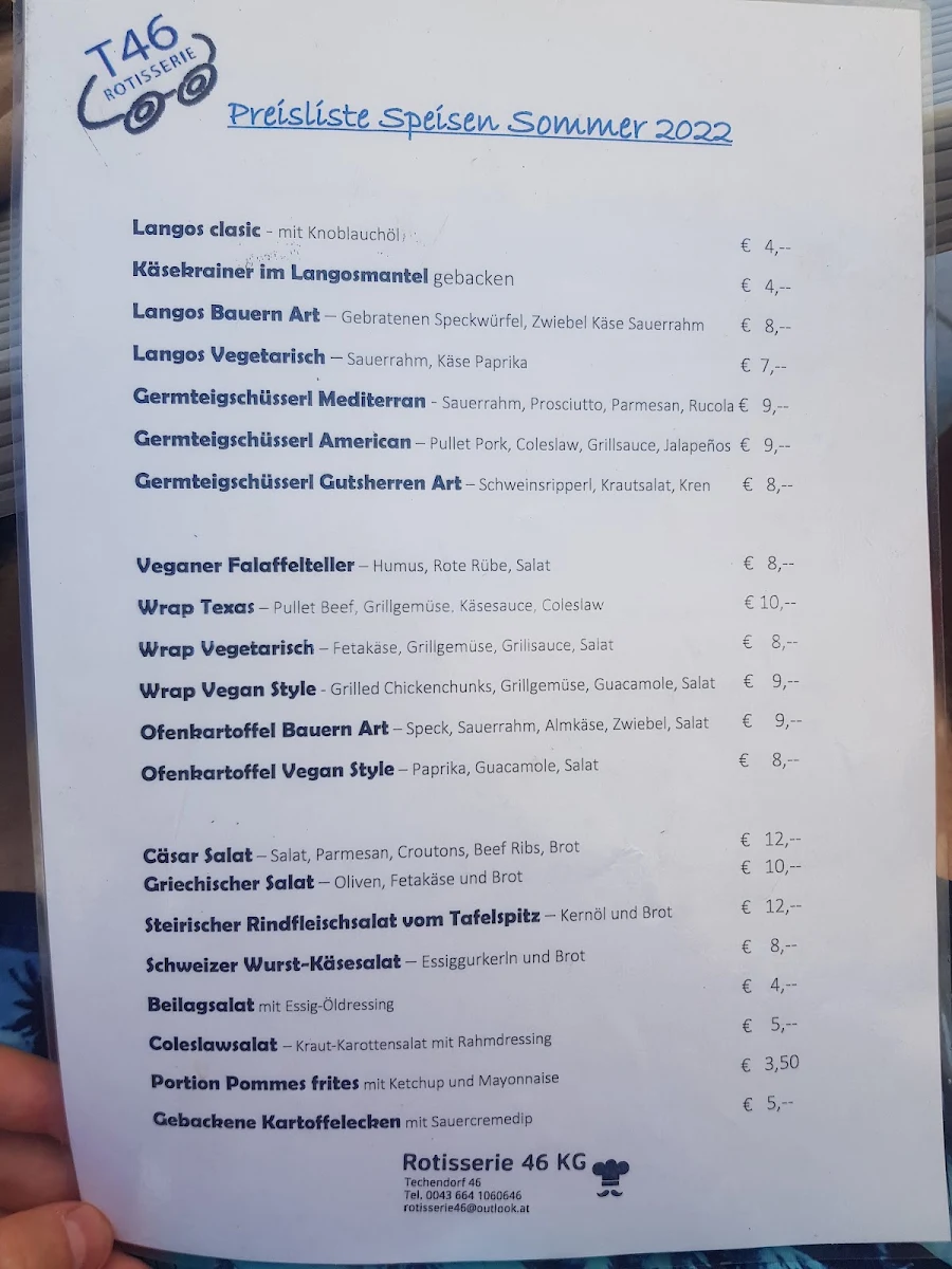 Speisekarte photo 3