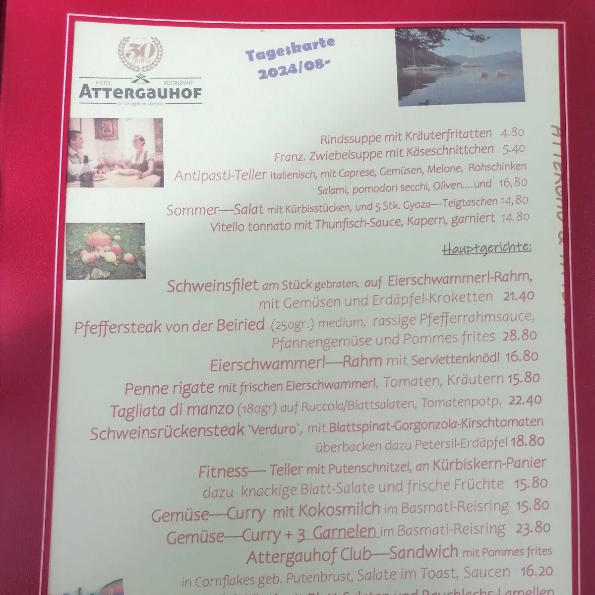 Speisekarte photo 1