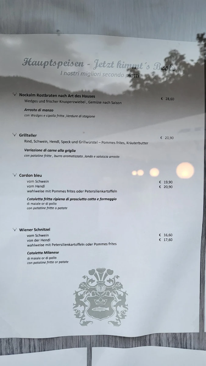 Speisekarte photo 2