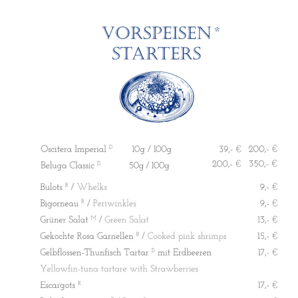 Speisekarte photo 2