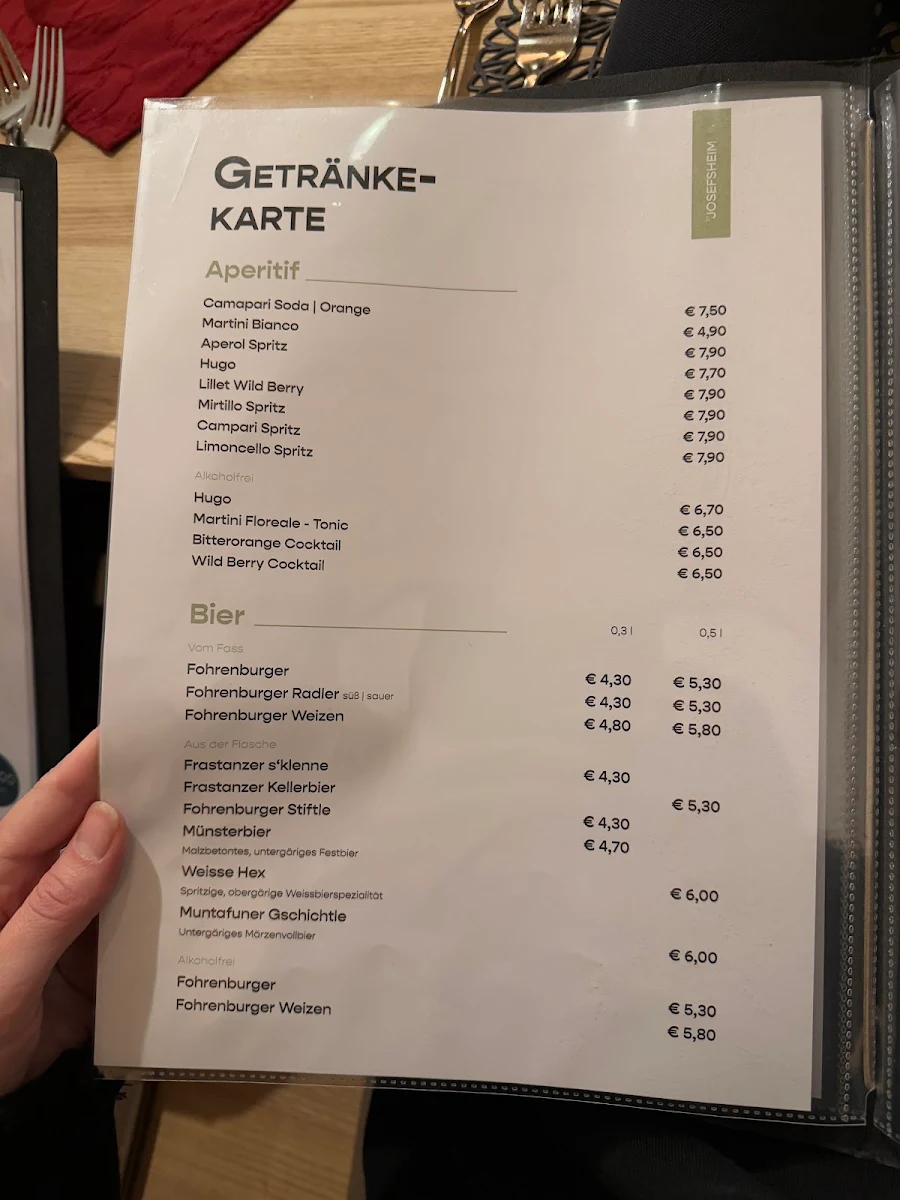 Speisekarte photo 3