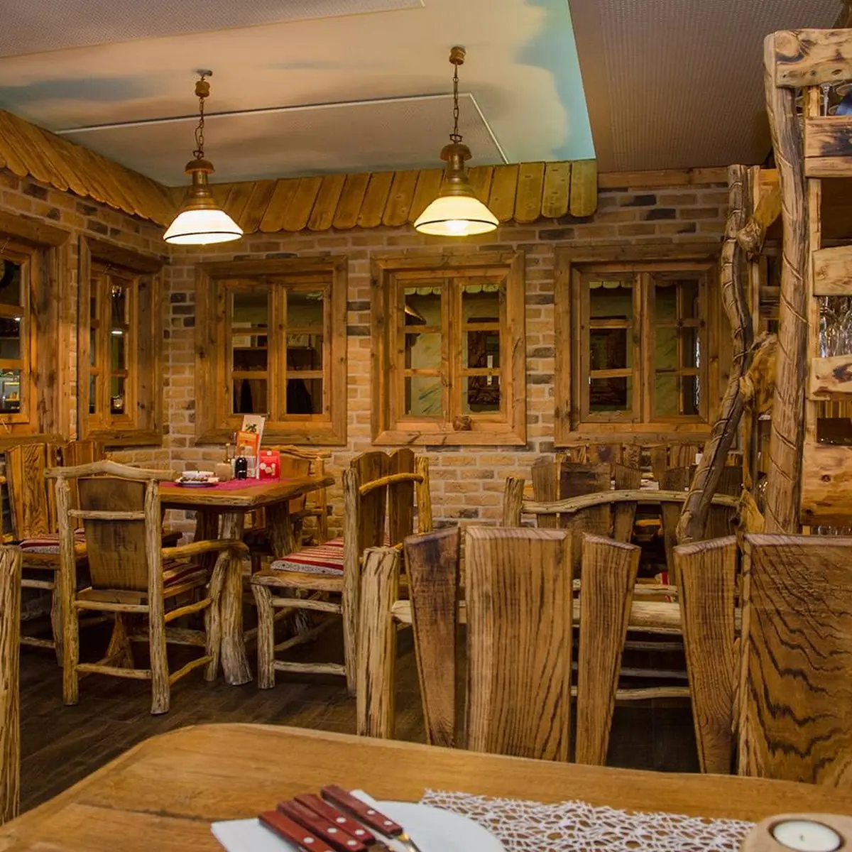 Atmosphäre, Restaurant Lampadini
