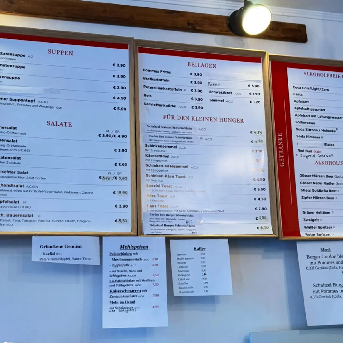 Speisekarte photo 1