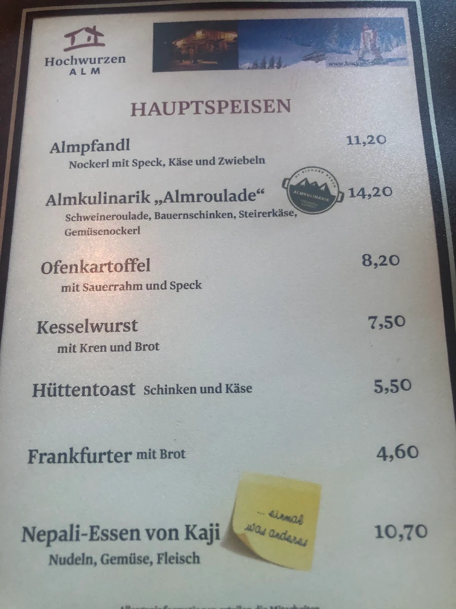 Speisekarte photo 1