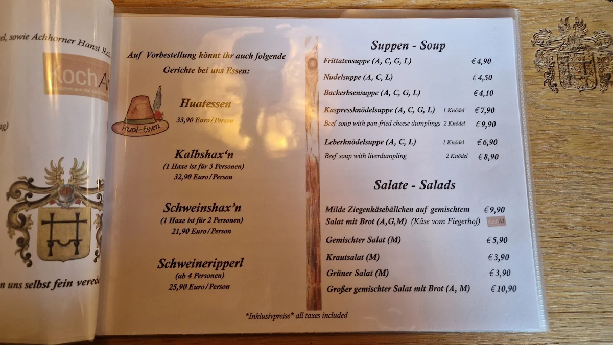 Speisekarte photo 3