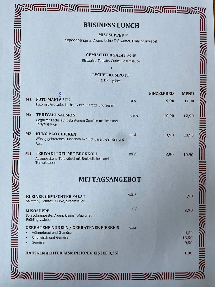 Speisekarte photo 1