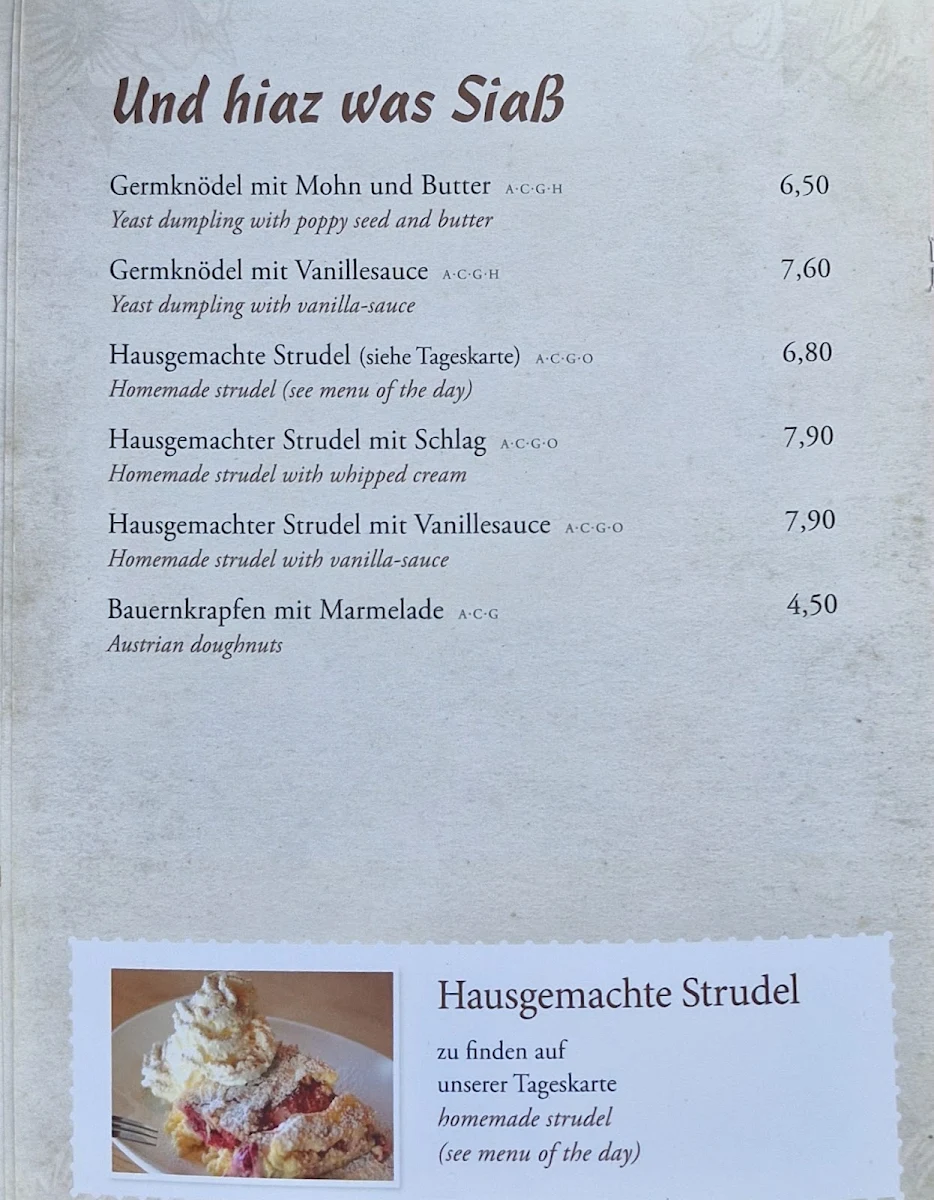 Speisekarte photo 5