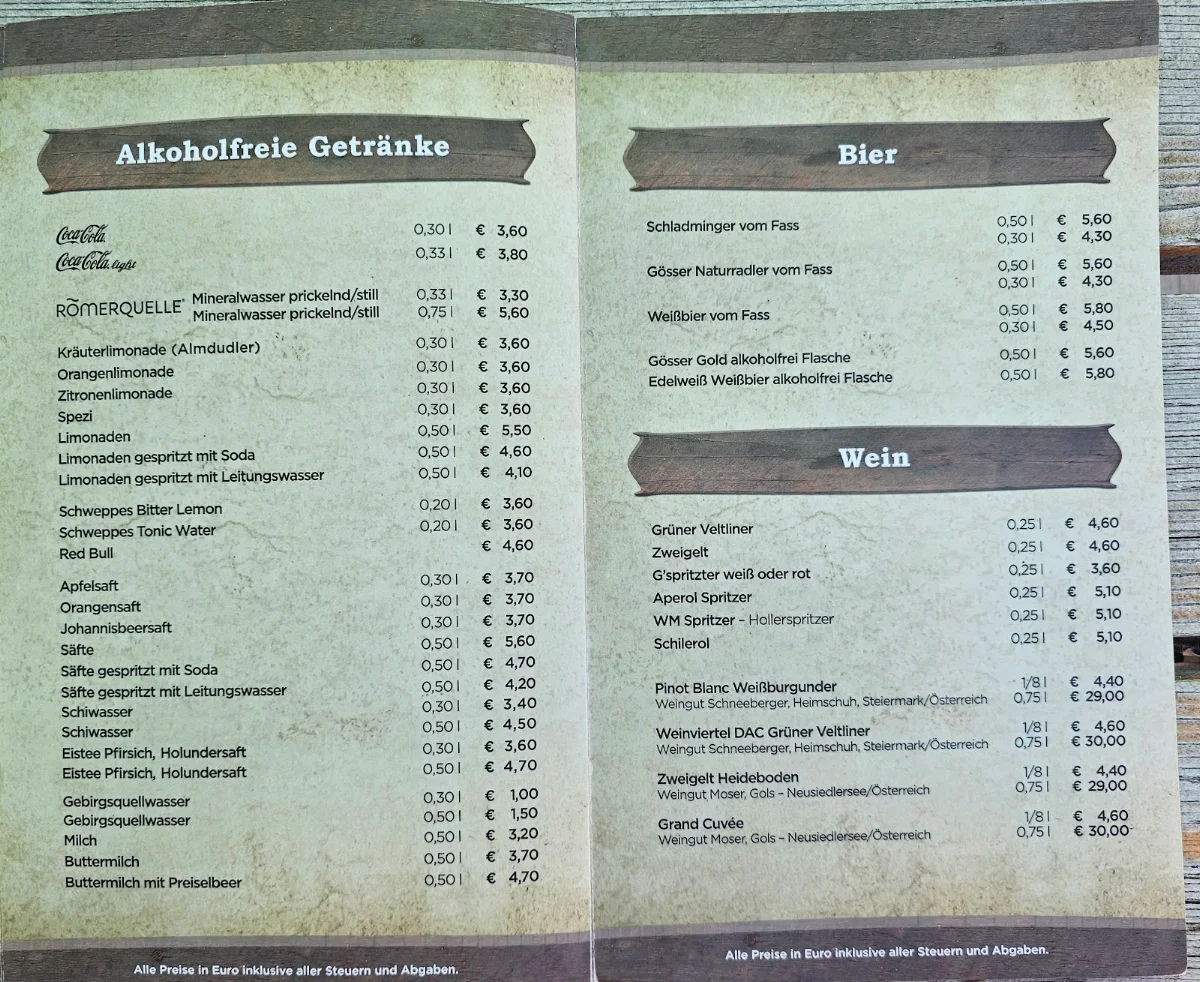 Speisekarte photo 9