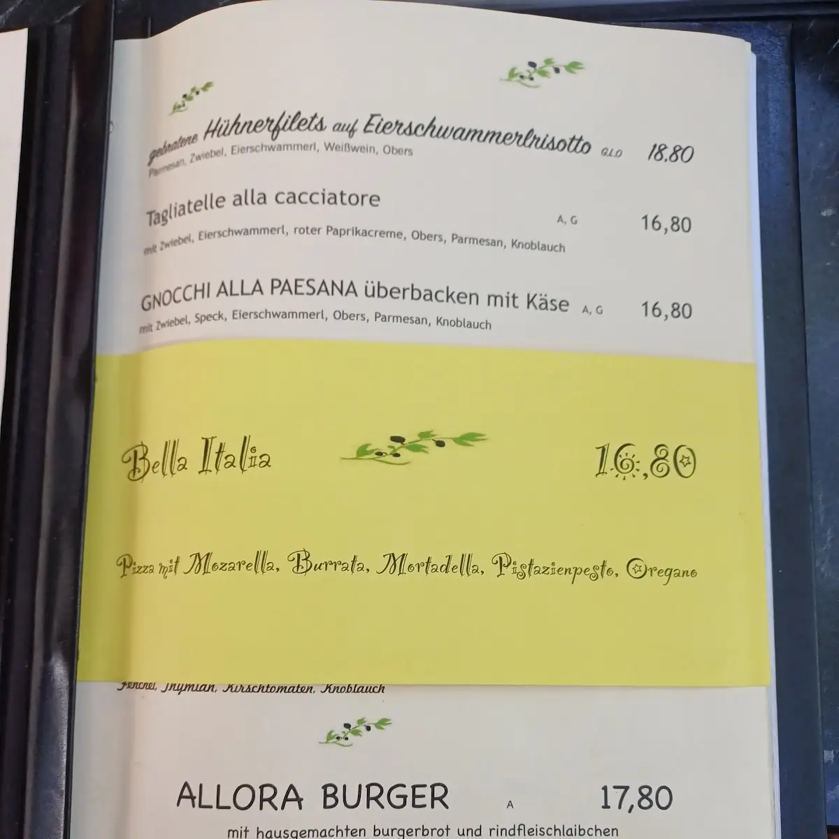 Speisekarte photo 10