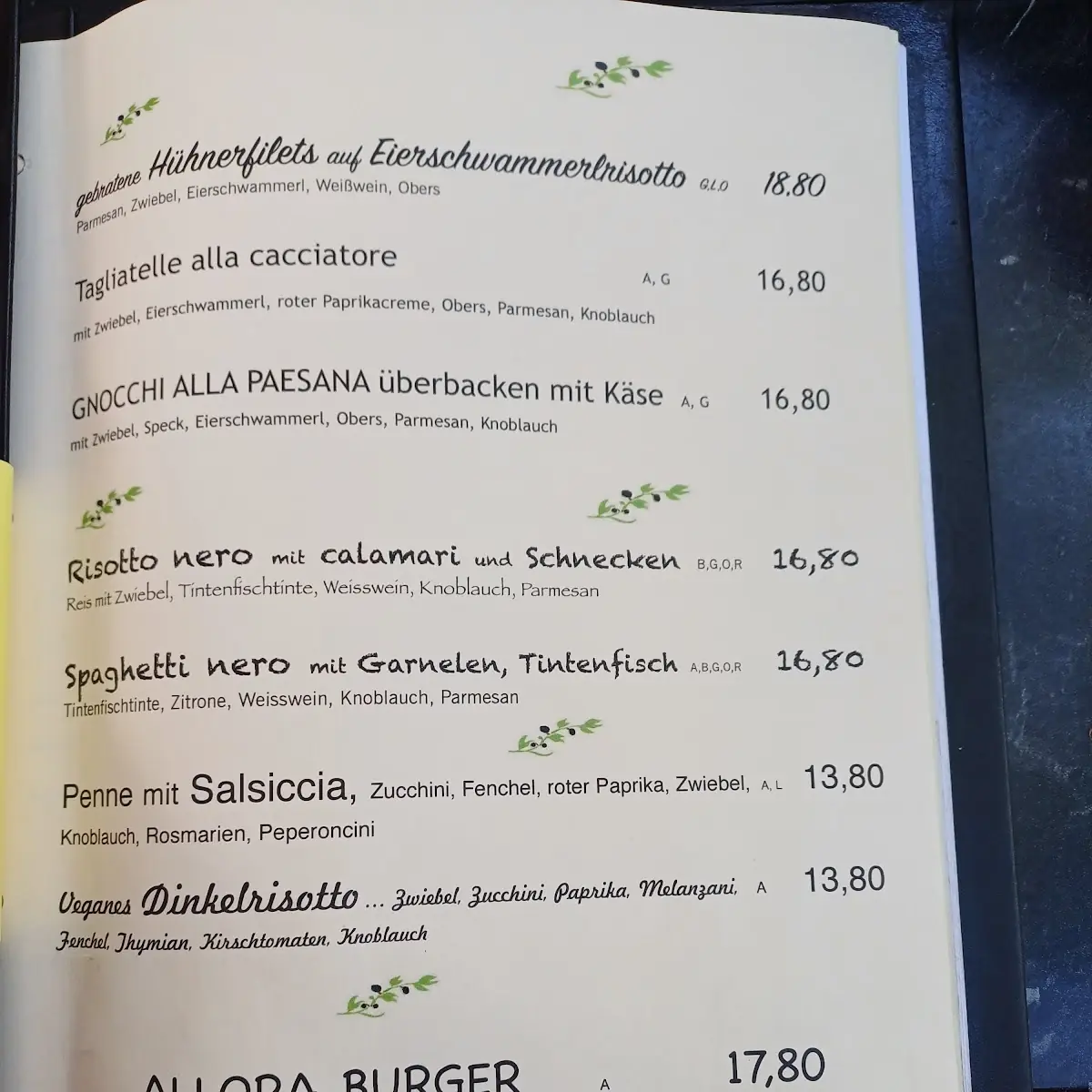 Speisekarte photo 7
