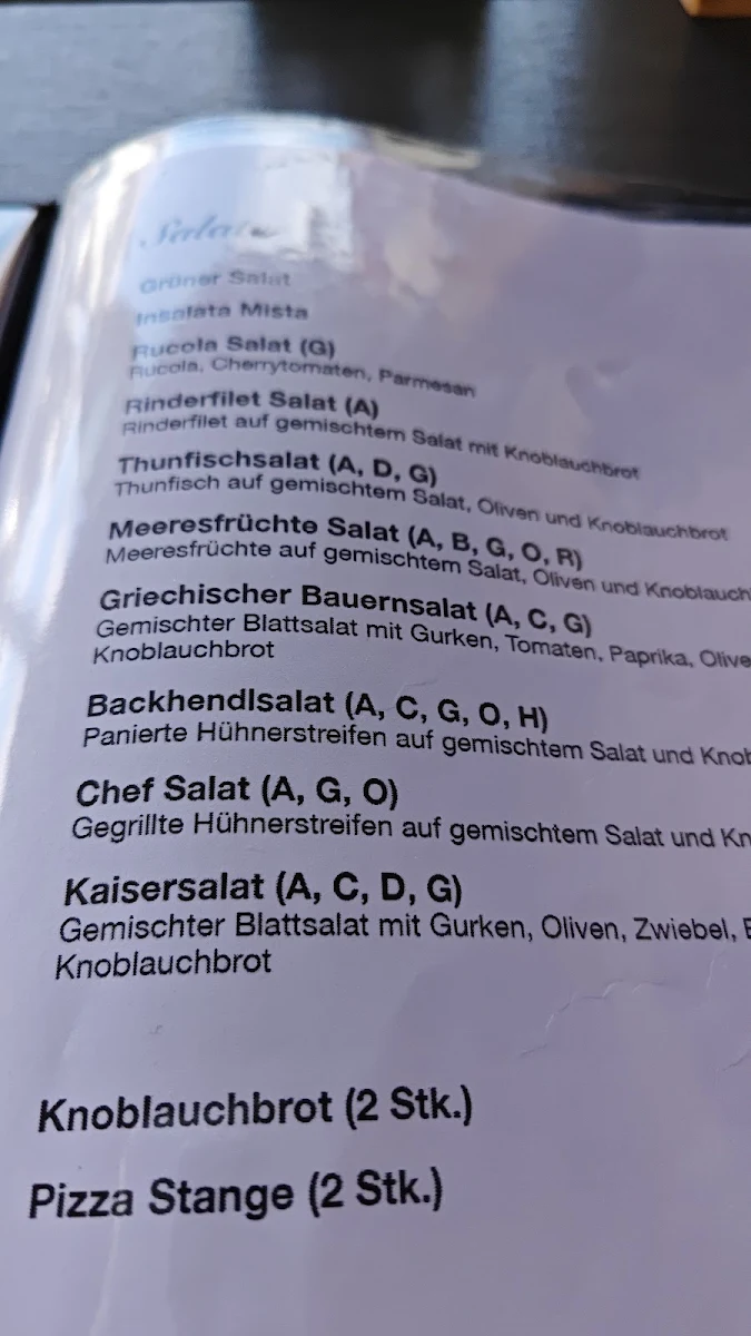 Speisekarte photo 4