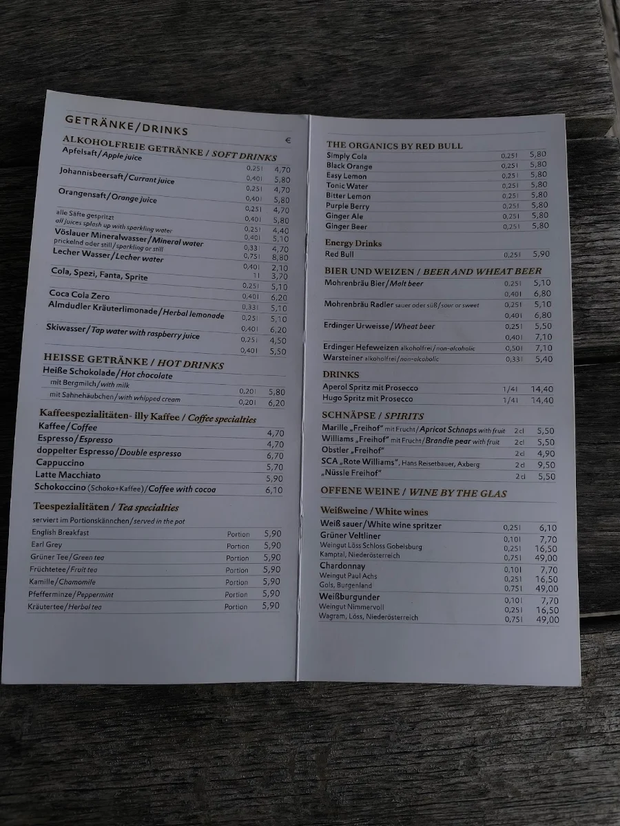 Speisekarte photo 5