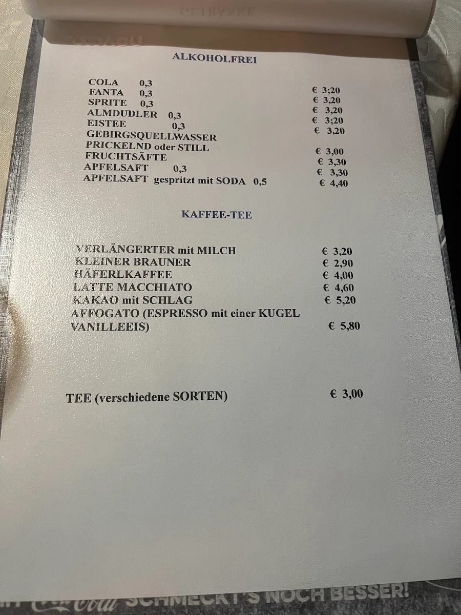 Speisekarte photo 2