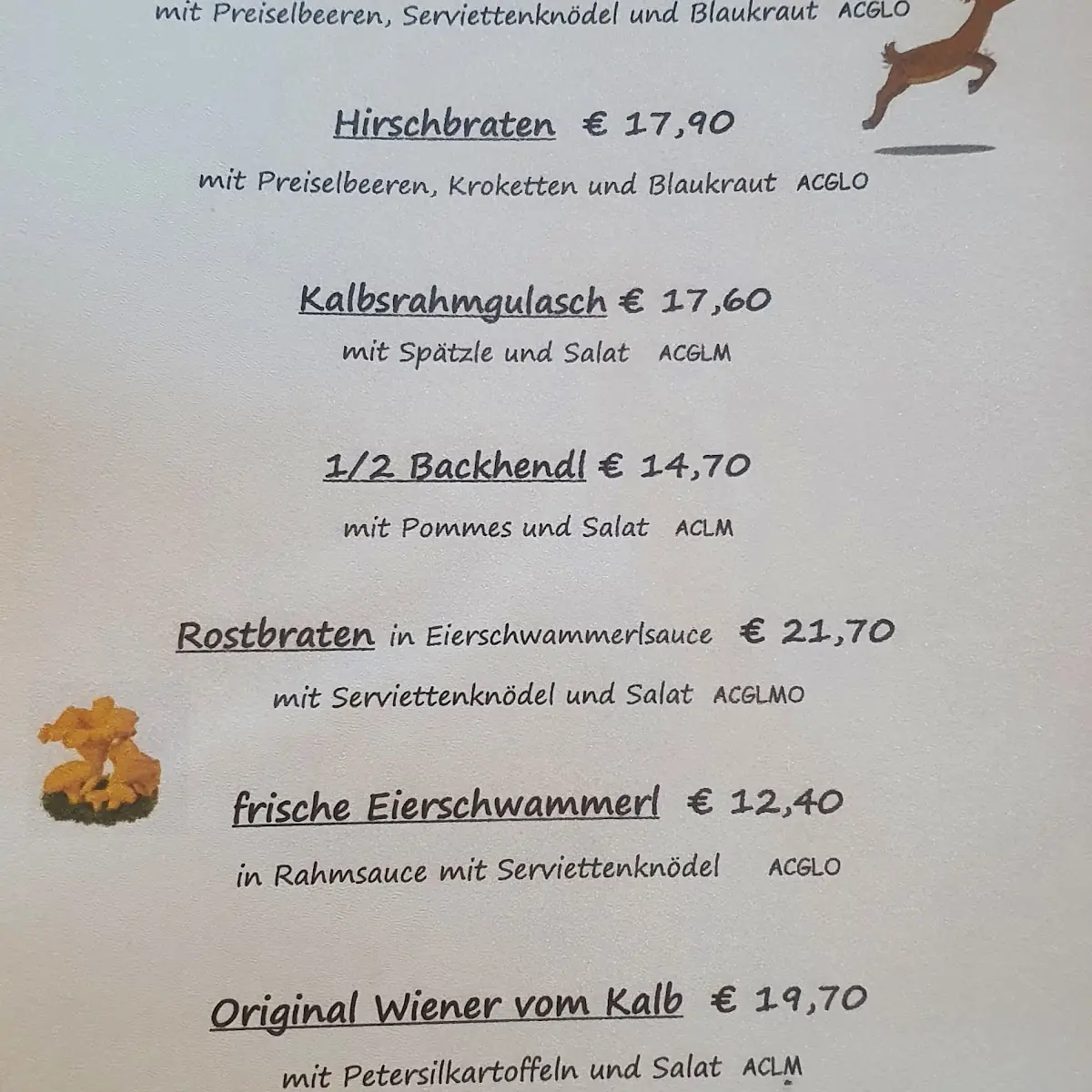 Speisekarte photo 10