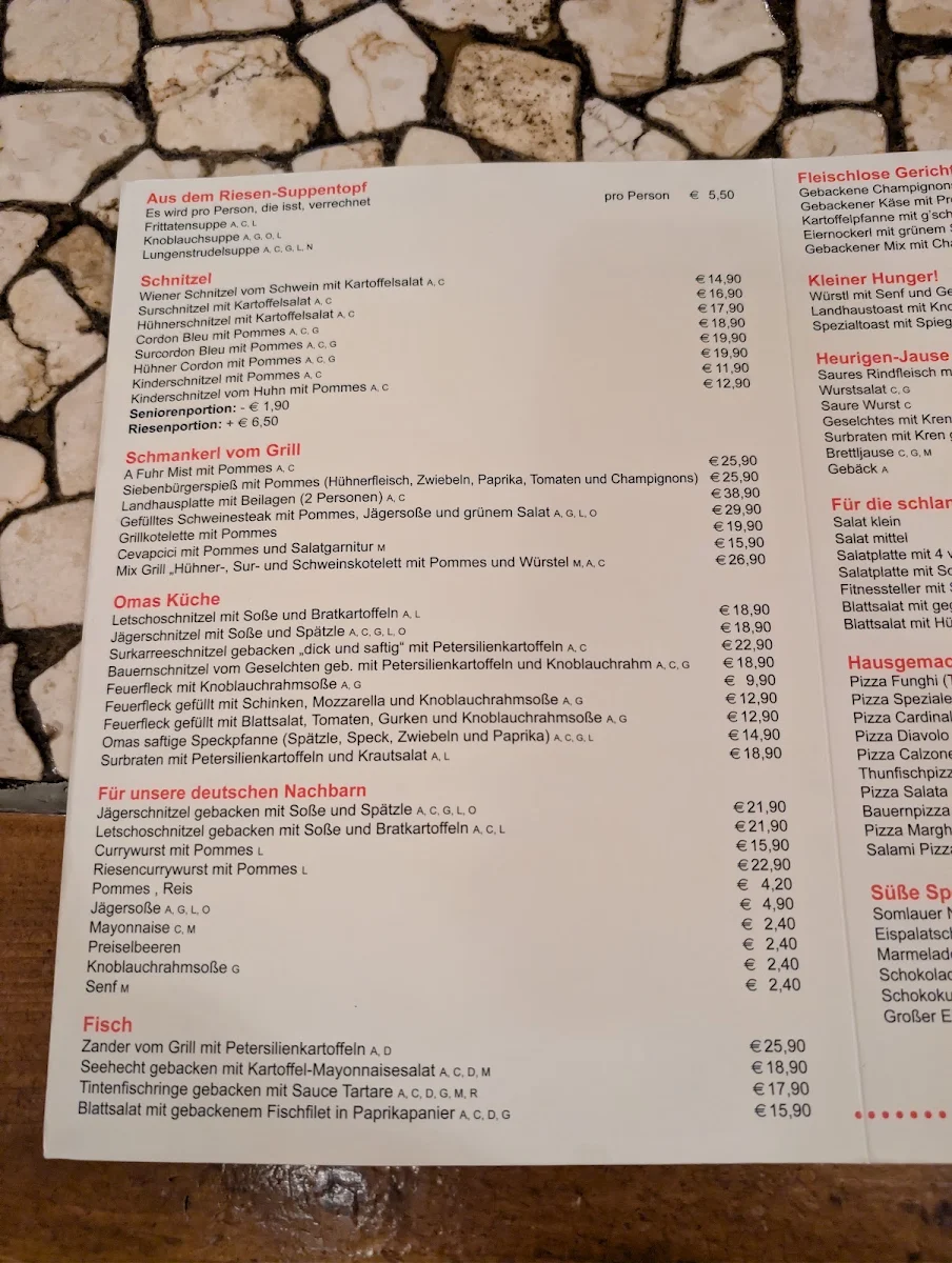 Speisekarte photo 4