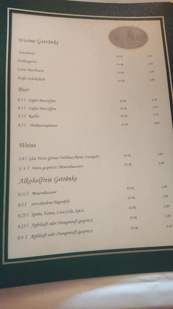 Speisekarte photo 1