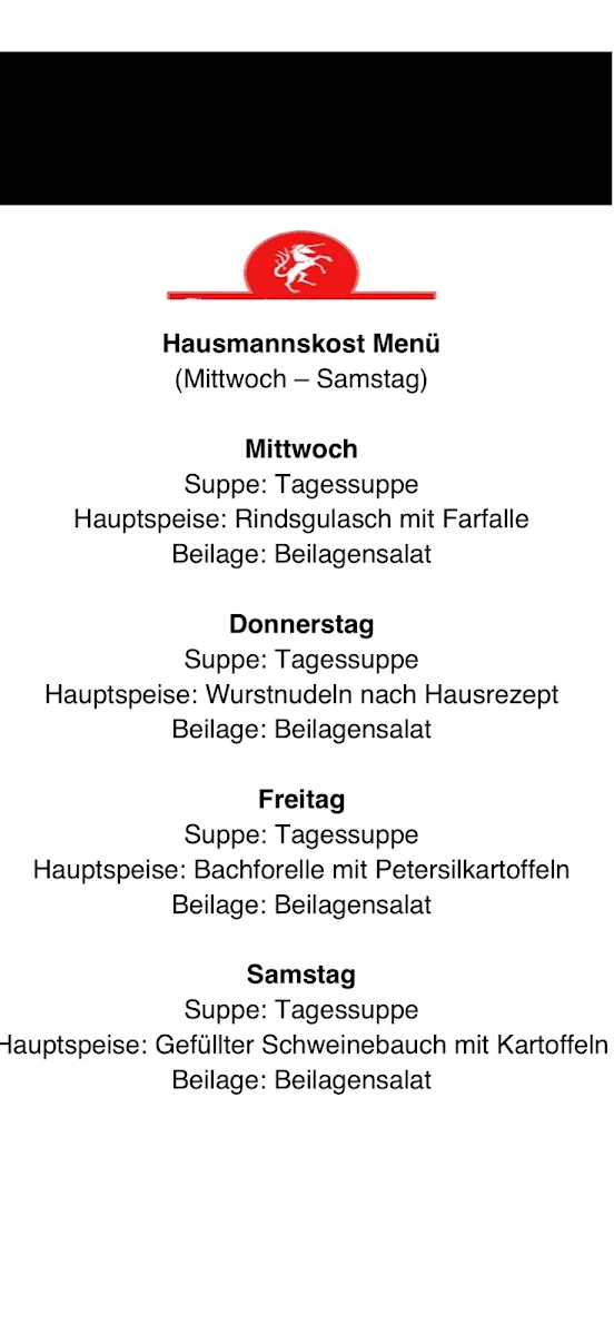 Speisekarte photo 3