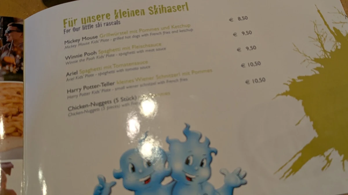 Speisekarte photo 5