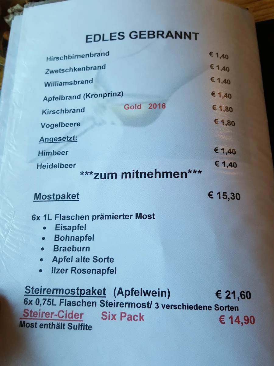 Speisekarte photo 6