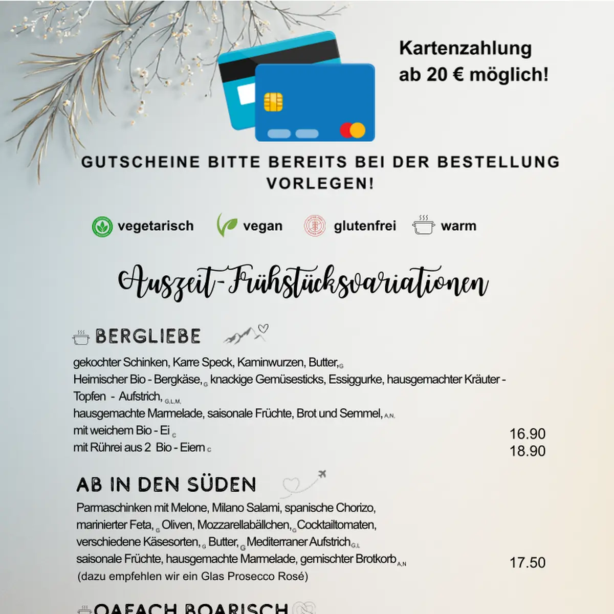 Speisekarte photo 3