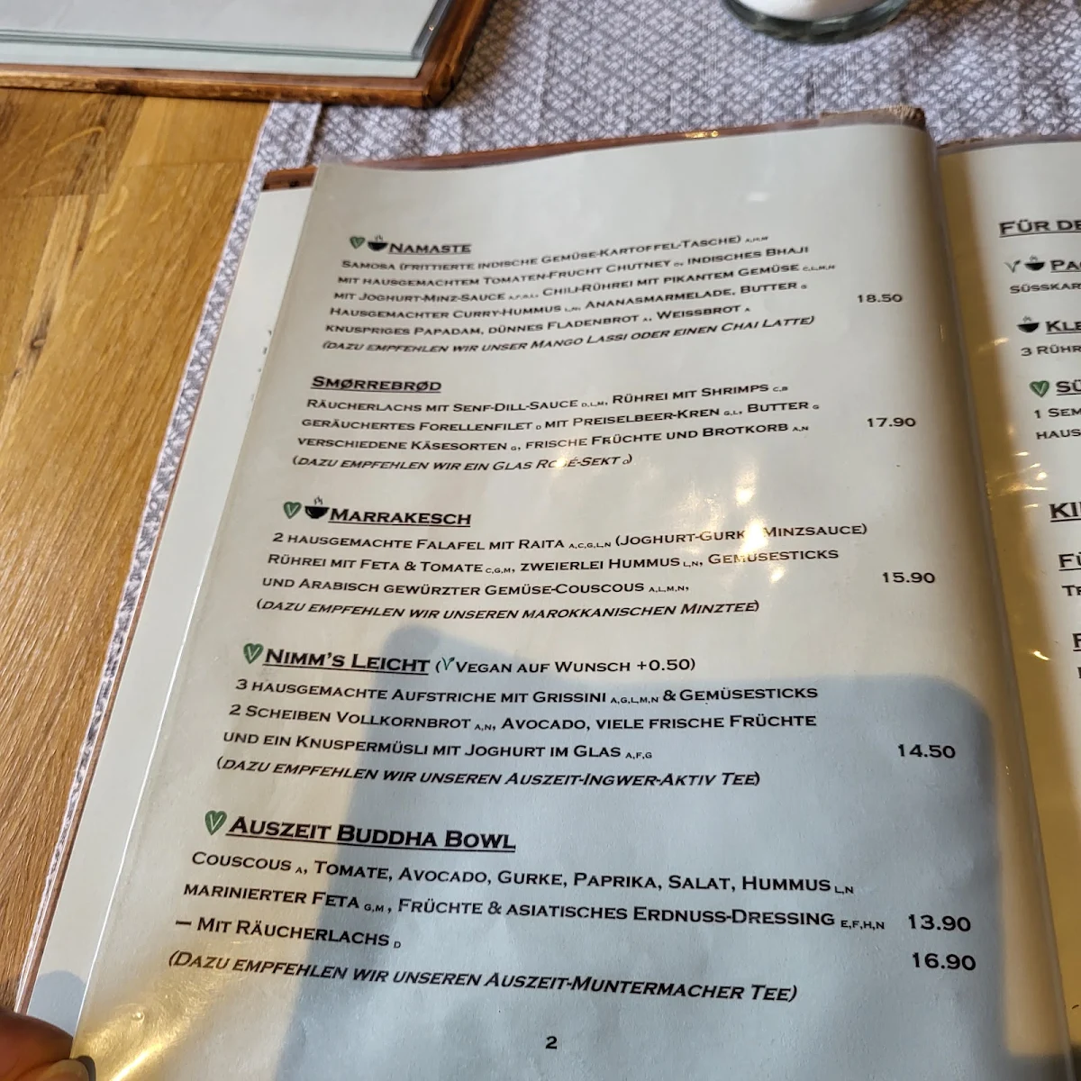 Speisekarte photo 9