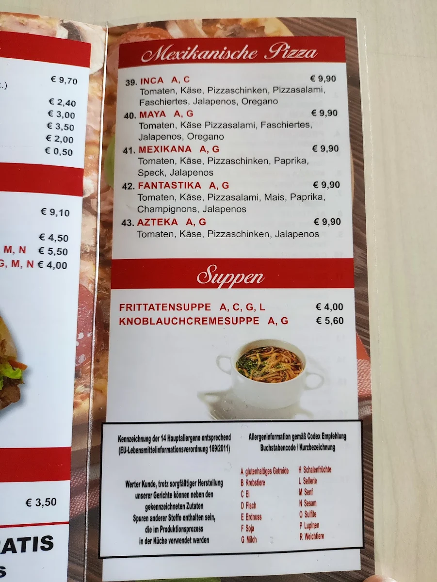 Speisekarte photo 1