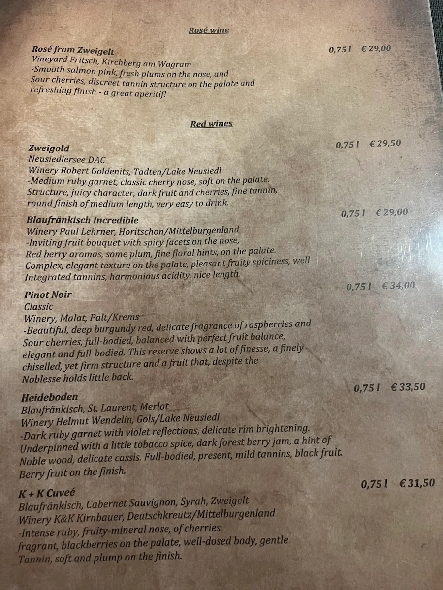 Speisekarte photo 2