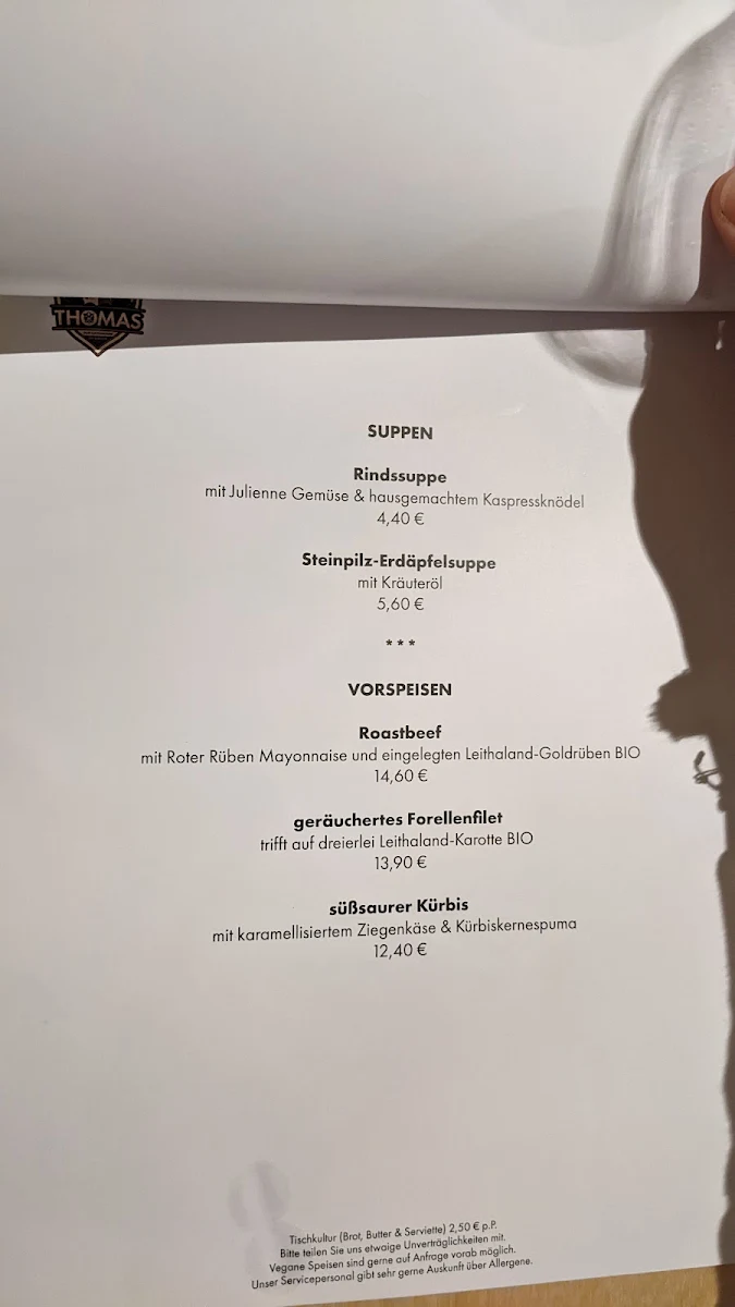 Speisekarte photo 2