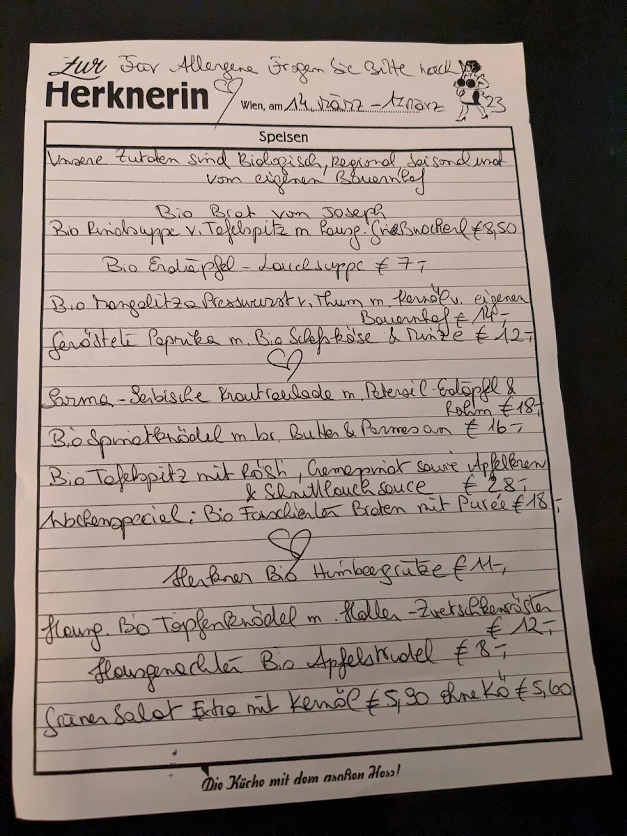 Speisekarte photo 3