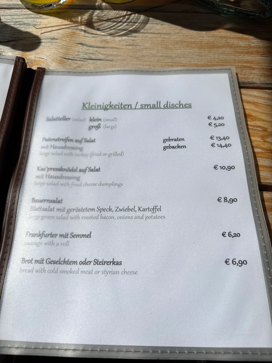 Speisekarte photo 2